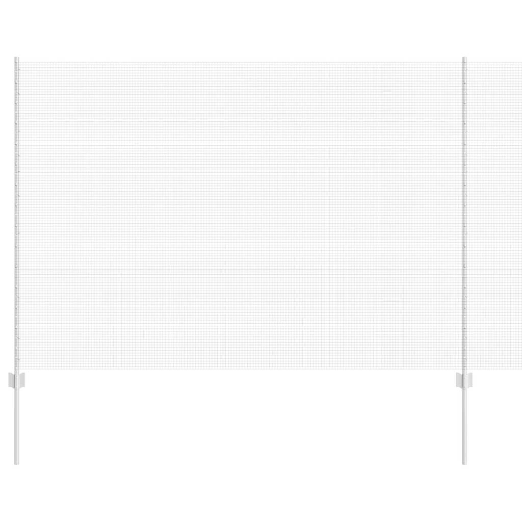 Τεντώτο με στήριγμα Ασημί 1,6 x 25 m Ατσάλι