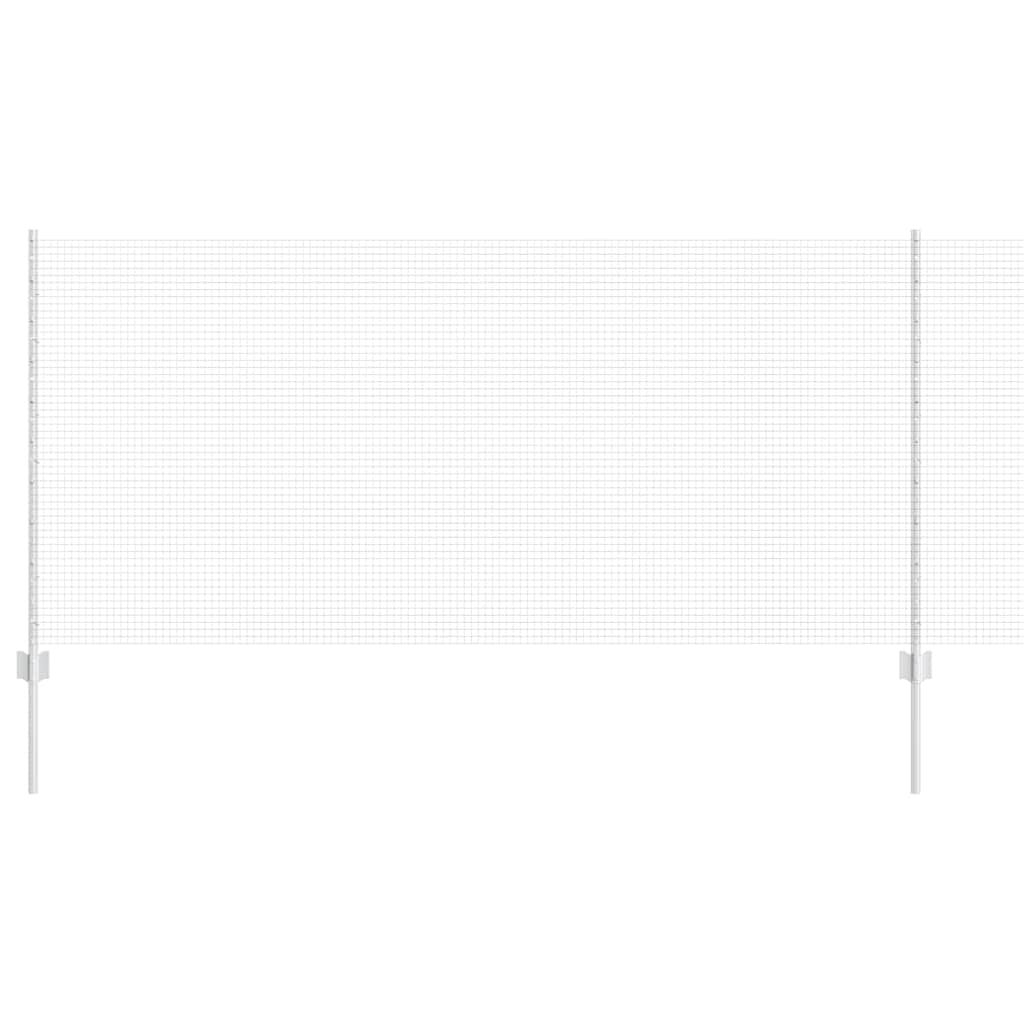 Τεντώτο με στήριγμα Ασημί 1 x 50 m Ατσάλι