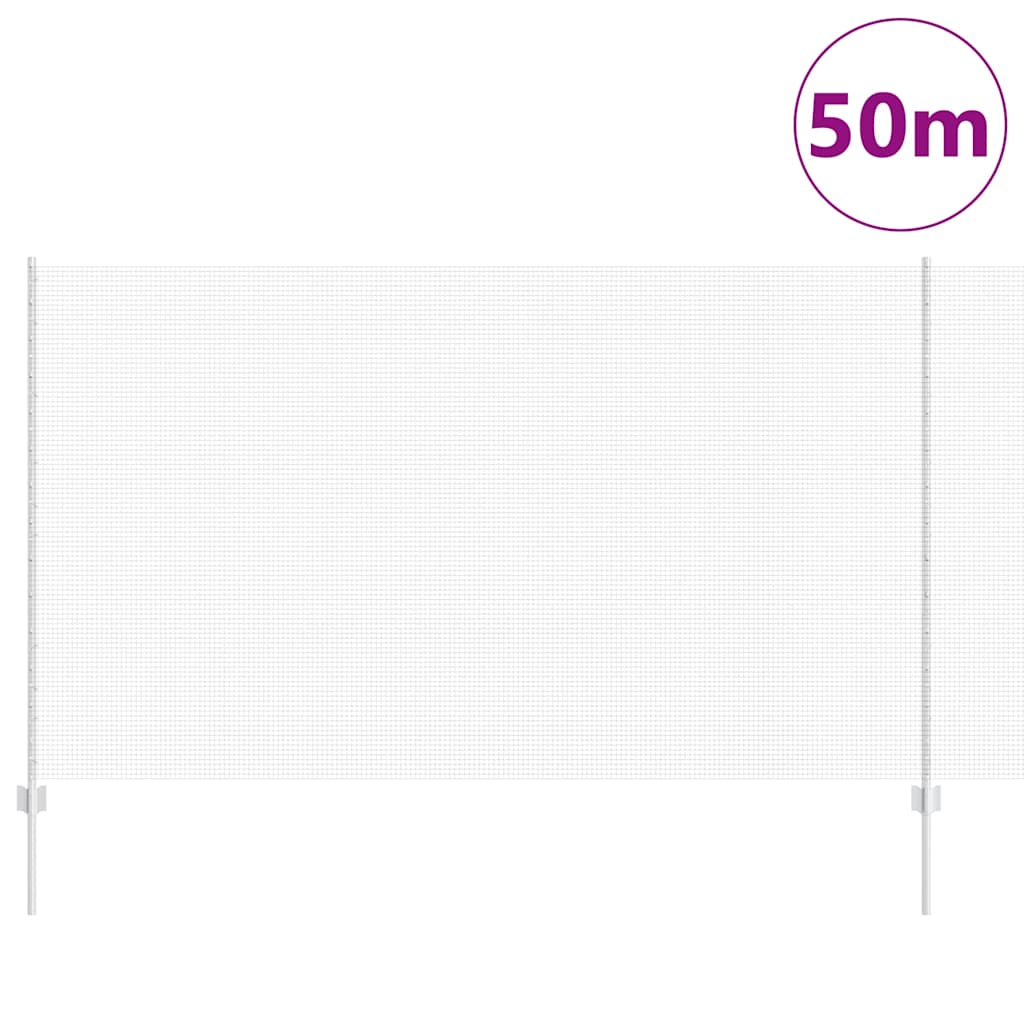 Τεντώτο με στήριγμα Ασημί 1,4 x 50 m Ατσάλι