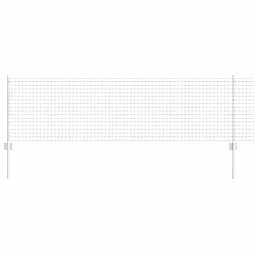 Τεντώτο με στήριγμα Ασημί 0,6 x 100 μ Ατσάλι