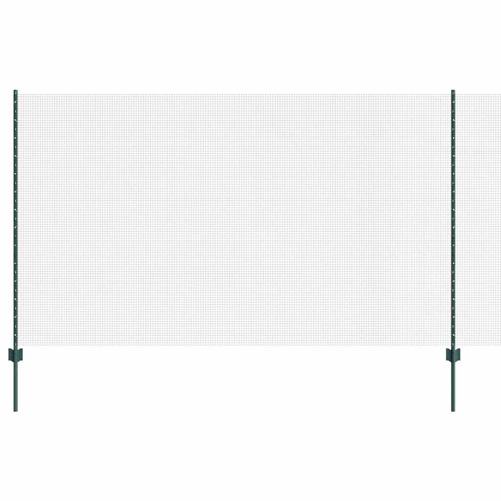 Σιδερένιο πλέγμα με στήλη 50 x 1,4 μ PVC-Επικαλυμμένο Ατσάλι