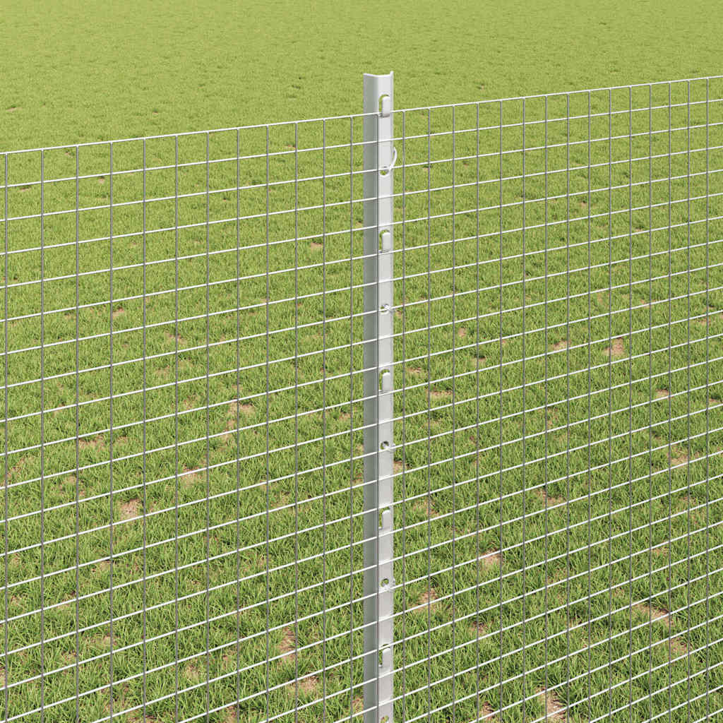 Τεντώτο με στήριγμα Γκρι 1,4 x 50 m Χάλυβας και PVC