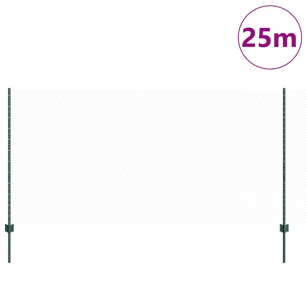 Συγκολλητός φράχτης από σύρμα 25 x 1,2 μ (Υ x Ύψος)