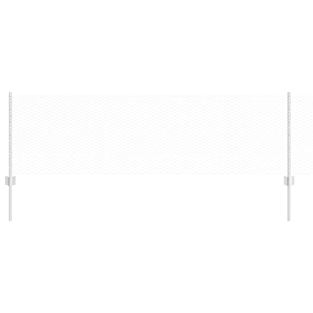 Τεντώτο με στήριγμα Ασημί 0,6 x 50 μ. Ατσάλι - Pakobazaar