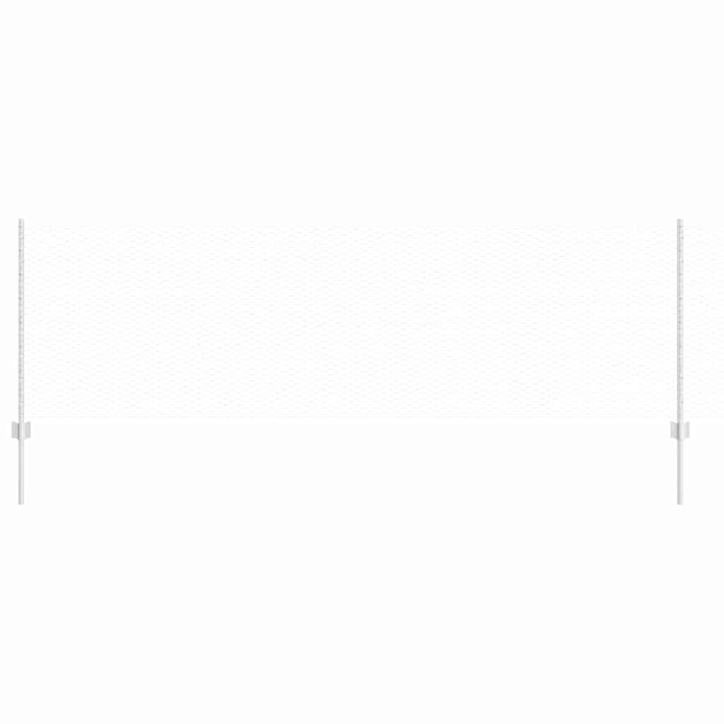 Τεντώτο με στήριγμα Ασημί 0,8 x 50 μ Ατσάλι