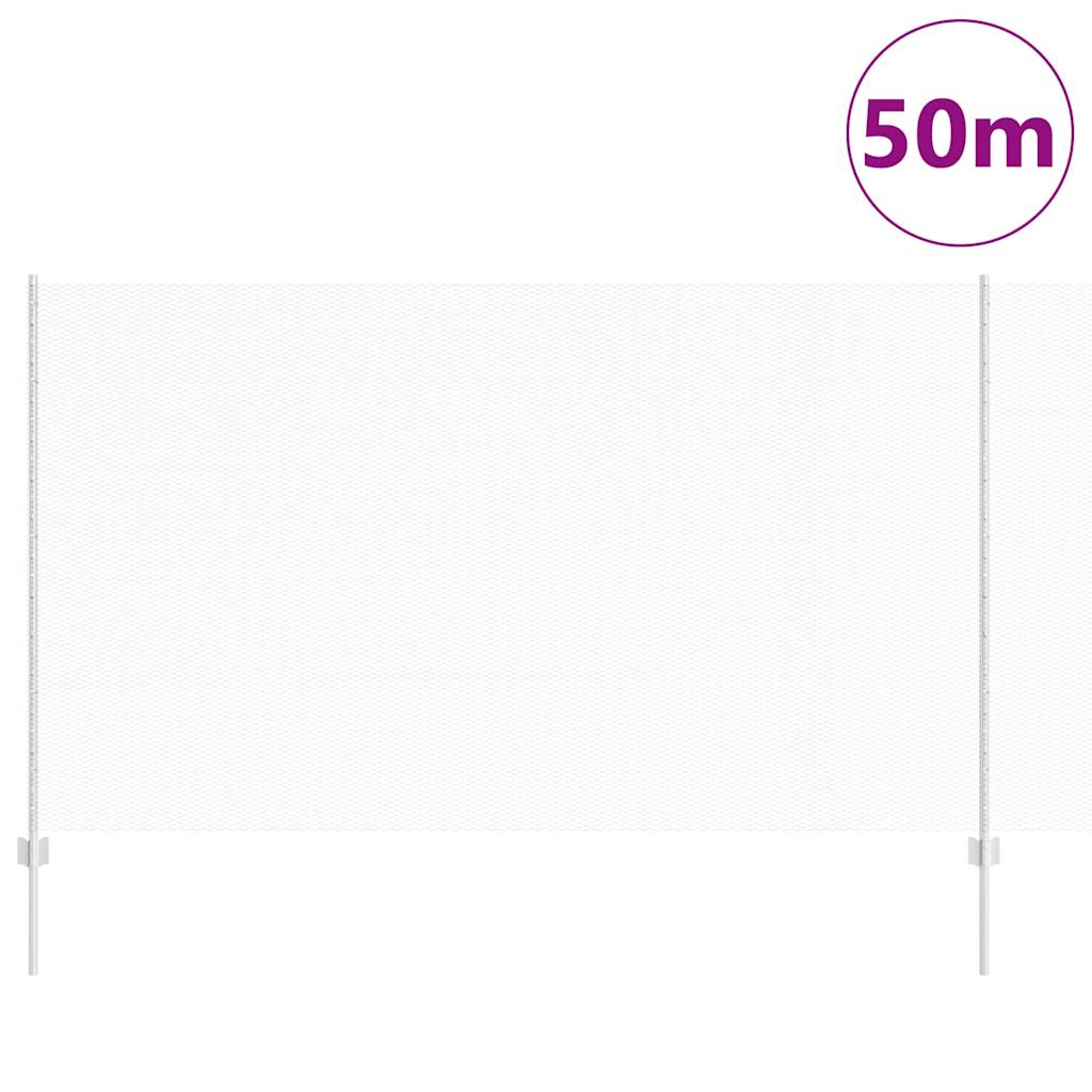 Τεντώτο με στήριγμα Ασημί 1,4 x 50 m Ατσάλι