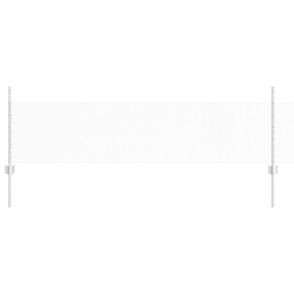 Τεντώτο με στήριγμα Ασημί 0,5 x 100 μ Ατσάλι