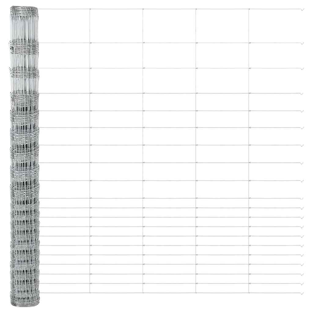 Τεντώτο με στήριγμα Ασημί 1,6 x 25 m Ατσάλι