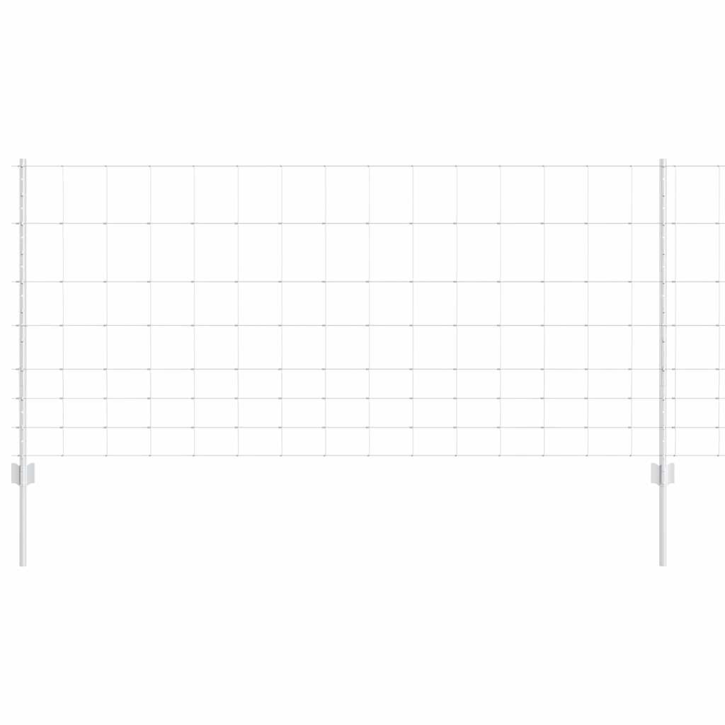 Τεντώτο με στήριγμα Ασημί 1 x 50 m Ατσάλι