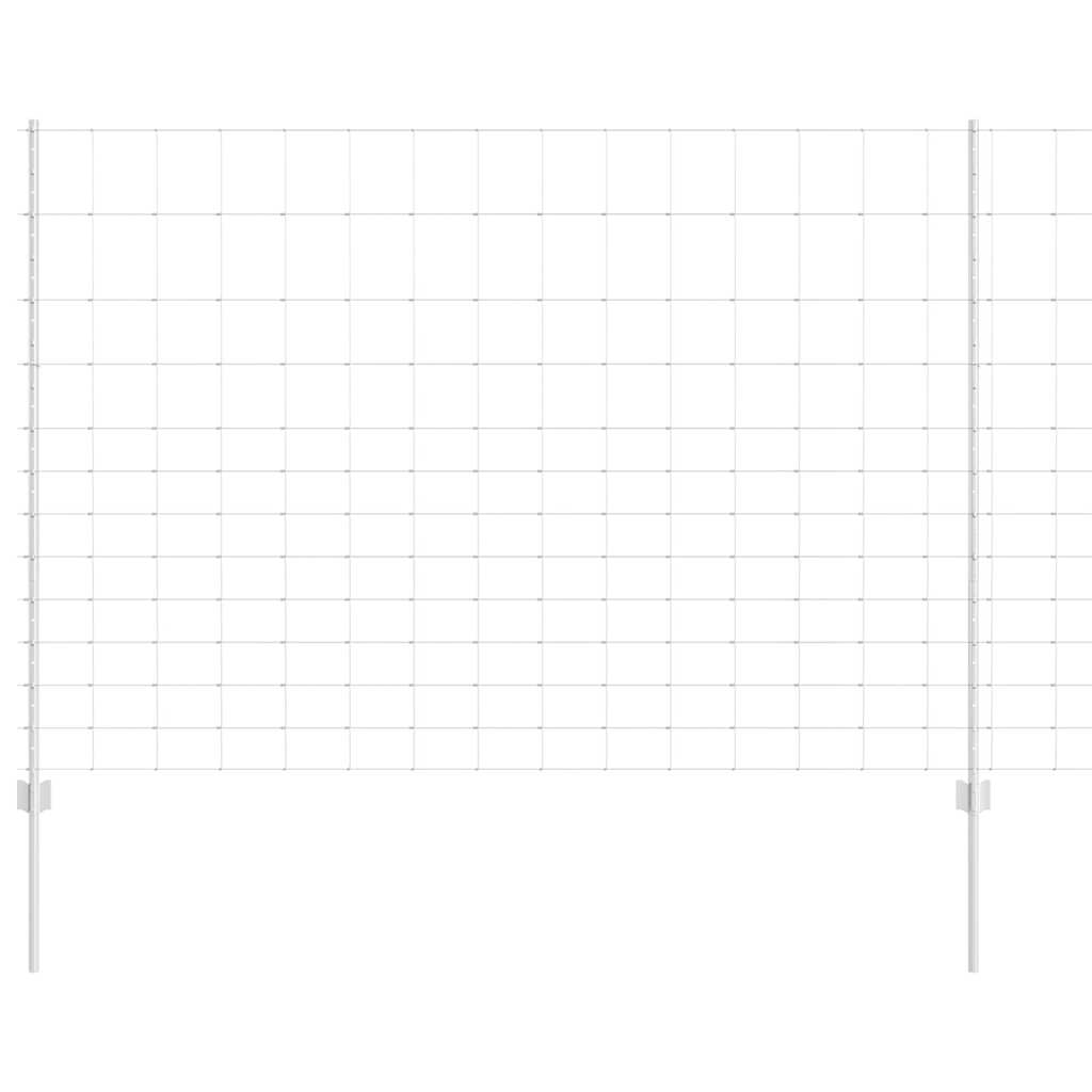 Τεντώτο με στήριγμα Ασημί 1,5 x 50 m Ατσάλι