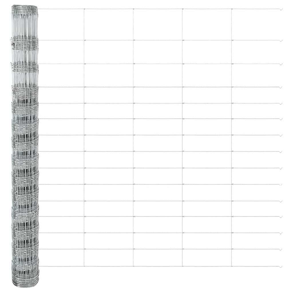 Τεντώτο με στήριγμα Ασημί 1,6 x 50 m Ατσάλι