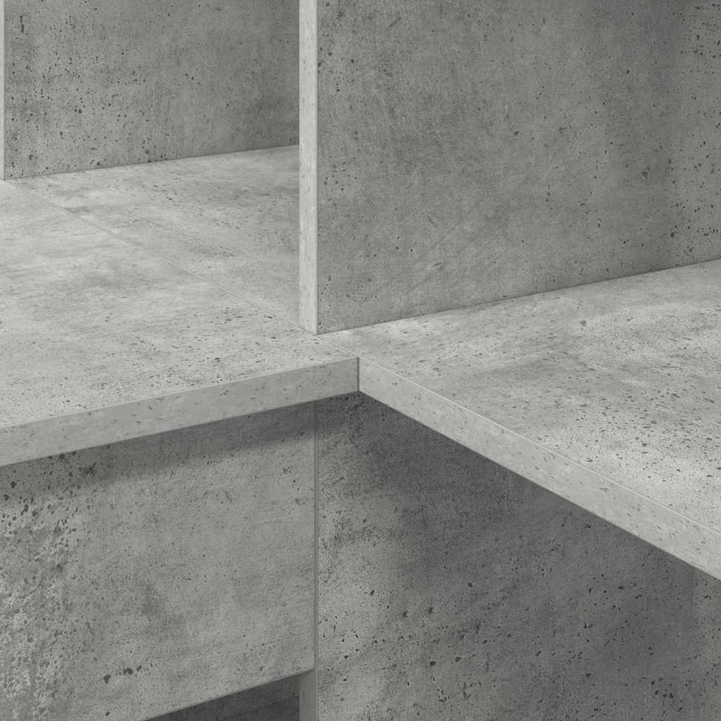Γωνιακό γραφείο Σκυρόδεμα Γκρι 101,5 x 149,5 x 149,5 εκ.