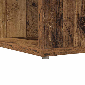 Γωνιακό γραφείο με ράφι Παλιό Ξύλο 101,5 x 149,5 x 149,5 εκ.