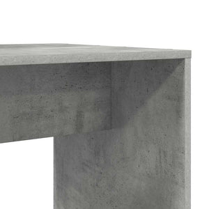 Γραφείο Σκυρόδεμα Γκρι 138,5 x 55 x 143 εκ Επεξεργασμένο Ξύλο