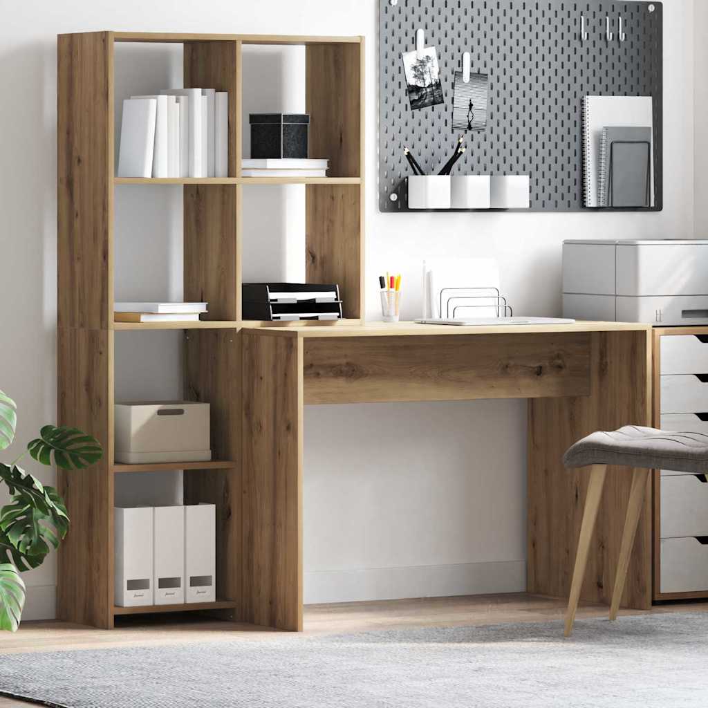 Γραφείο Artisan Oak 138,5 x 55 x 143 εκ Επεξεργασμένο ξύλο - Pakobazaar