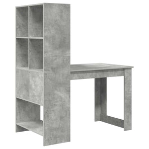Γραφείο Σκυρόδεμα Γκρι 122 x 67 x 145 εκ. Επεξεργασμένο ξύλο - Pakobazaar