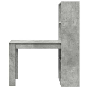 Γραφείο Σκυρόδεμα Γκρι 122 x 67 x 145 εκ. Επεξεργασμένο ξύλο - Pakobazaar
