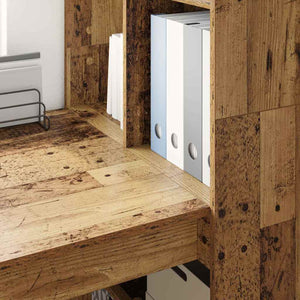 Γραφείο Παλιό Ξύλο Επεξεργασμένο Ξύλο 122 x 67 x 145 εκ.
