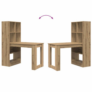 Γραφείο Artisan Oak Επεξεργασμένο Ξύλο 122 x 67 x 145 εκ.