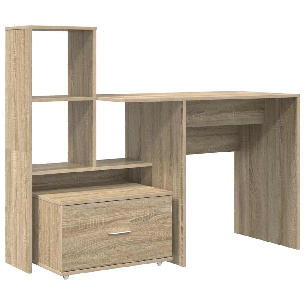 Γραφείο Δρύς Sonoma 131,5 x 50 x 106,5 εκ. Επεξεργασμένο ξύλο