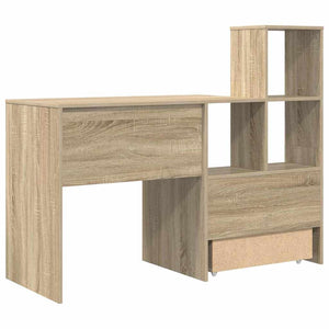 Γραφείο Δρύς Sonoma Επεξεργασμένο Ξύλο 131,5 x 50 x 106,5 εκ.