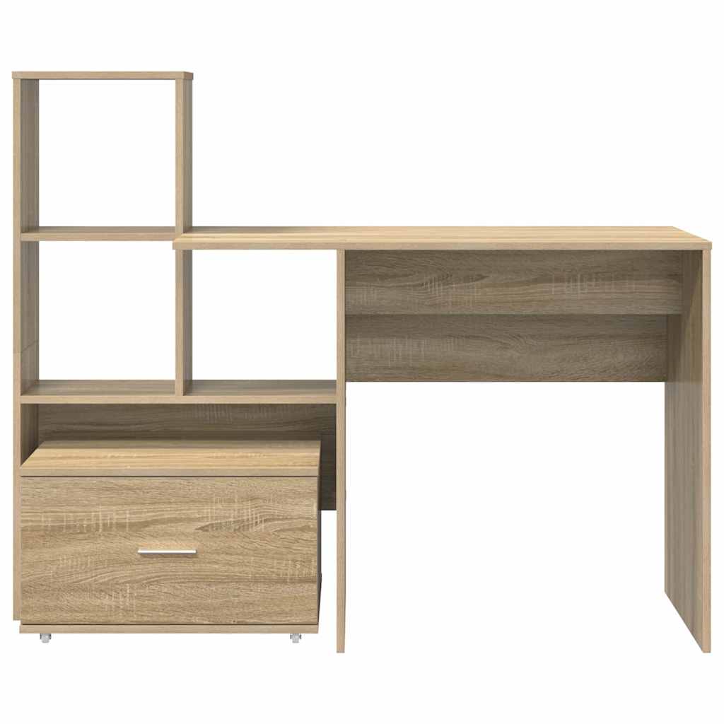 Γραφείο Δρύς Sonoma 131,5 x 50 x 106,5 εκ. Επεξεργασμένο ξύλο