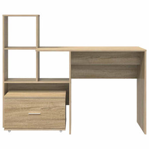 Γραφείο Δρύς Sonoma Επεξεργασμένο Ξύλο 131,5 x 50 x 106,5 εκ.
