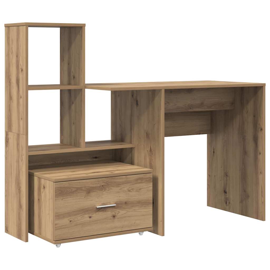 Γραφείο Artisan Oak Επεξεργασμένο ξύλο 131,5 x 50 x 106,5 εκ.