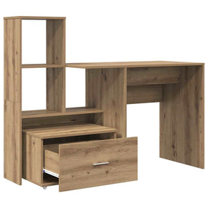 Γραφείο Artisan Oak Επεξεργασμένο Ξύλο 131,5 x 50 x 106,5 εκ.