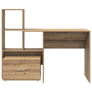 Γραφείο Artisan Oak Επεξεργασμένο Ξύλο 131,5 x 50 x 106,5 εκ.