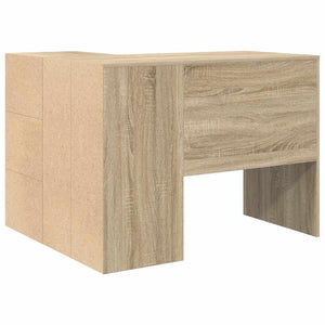 Γωνιακό γραφείο με συρτάρι με ράφι Δρύς Sonoma 102 x 88 x 75 εκ