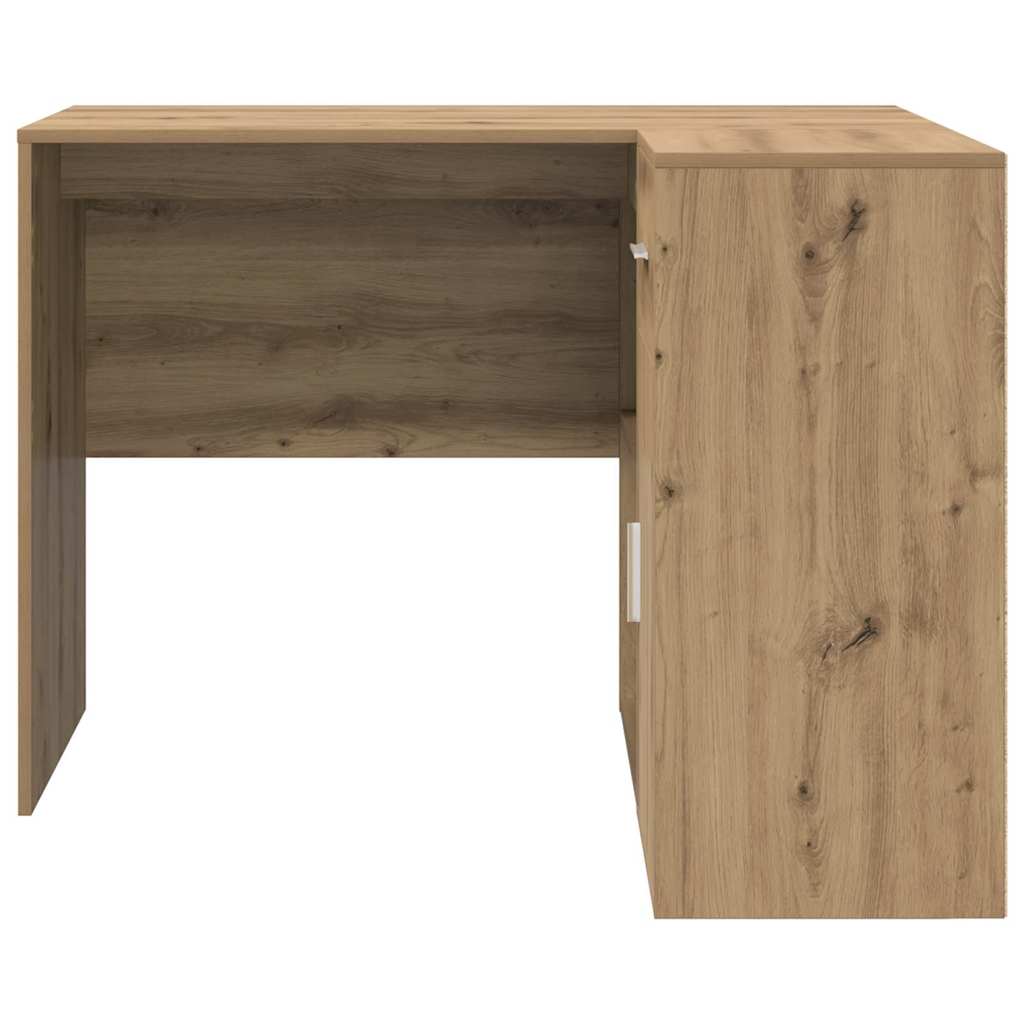 Γωνιακό γραφείο με συρτάρι Artisan Oak 102 x 88 x 75 εκ - Pakobazaar