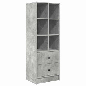 Γραφείο Σκυρόδεμα Γκρι 115,5 x 40 x 127 εκ 2 τμχ.