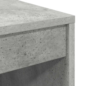 Γραφείο Σκυρόδεμα Γκρι 125,5 x 40 x 127 εκ 2 τμχ.