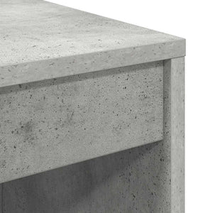 Γραφείο Σκυρόδεμα Γκρι 135,5 x 40 x 127 εκ 2 τμχ.