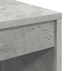 Γραφείο Σκυρόδεμα Γκρι 145,5 x 40 x 127 εκ 2 τμχ.