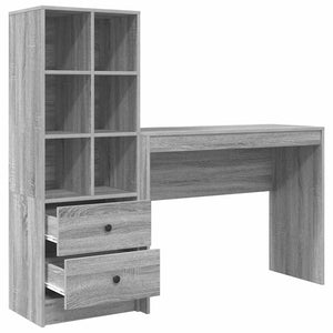 Γραφείο Γκρίζο Σονομα 145,5 x 40 x 127 εκ 2 τμχ.