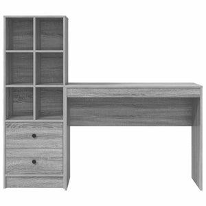 Γραφείο Γκρίζο Σονομα 145,5 x 40 x 127 εκ 2 τμχ.
