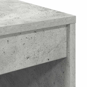 Γραφείο Σκυρόδεμα Γκρι 115,5 x 50 x 127 εκ 2 τμχ.