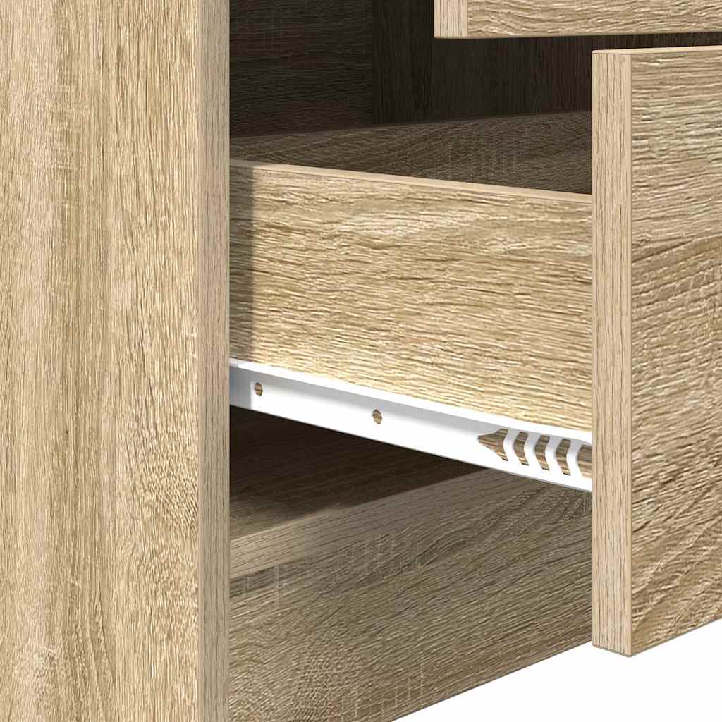 Γραφείο με συρτάρι 2 pcs Δρύς Sonoma - Pakobazaar