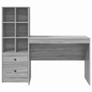 Γραφείο Γκρίζο Σονομα 145.5 x 50 x 127 εκ 2 τμχ.
