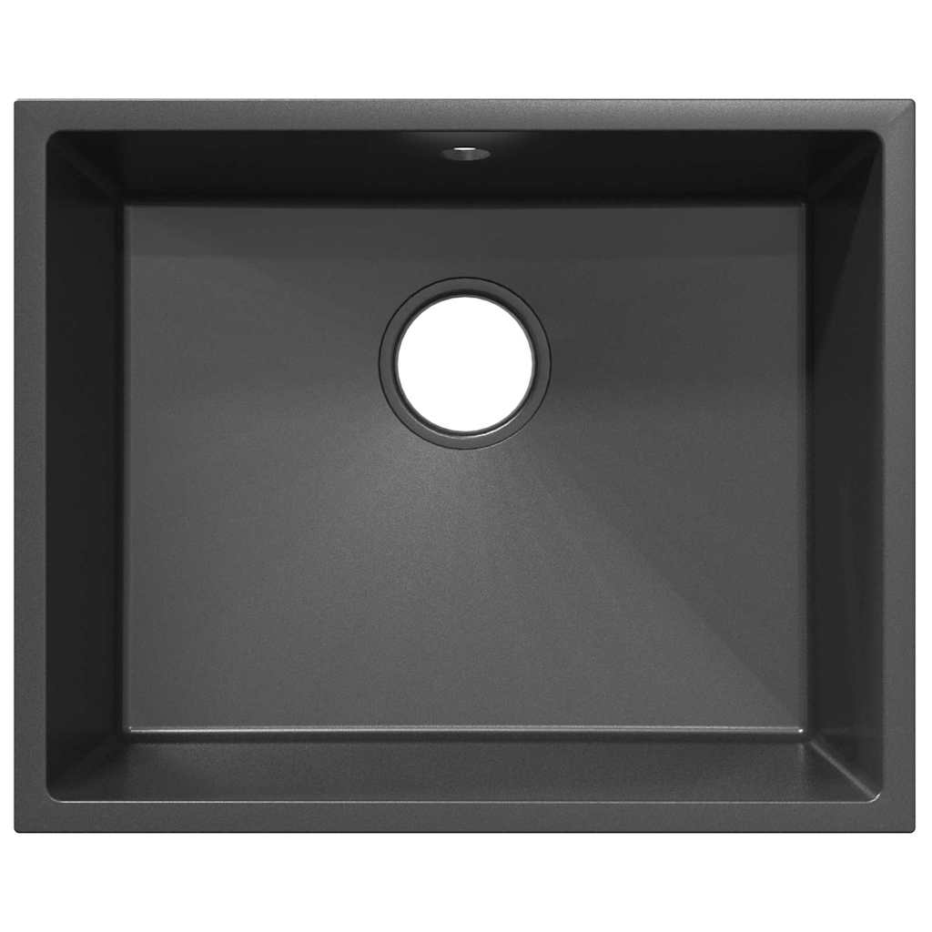 Σιντρινο κουζίνας Γκρι 54 x 44 x 20 εκ. Γρανίτης