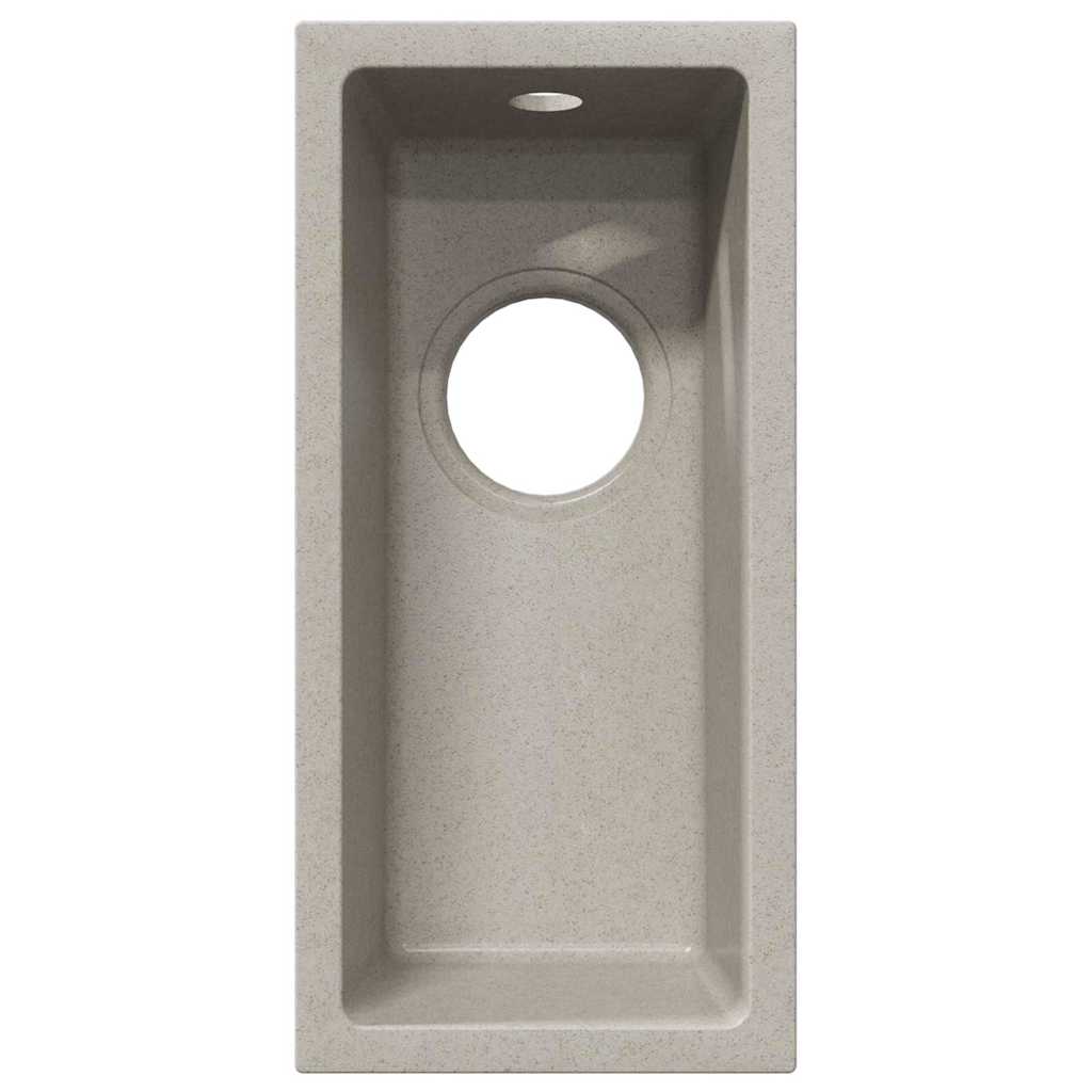Σιντρινο κουζίνας Μπεζ 21 x 44 x 14 εκ. Γρανίτης