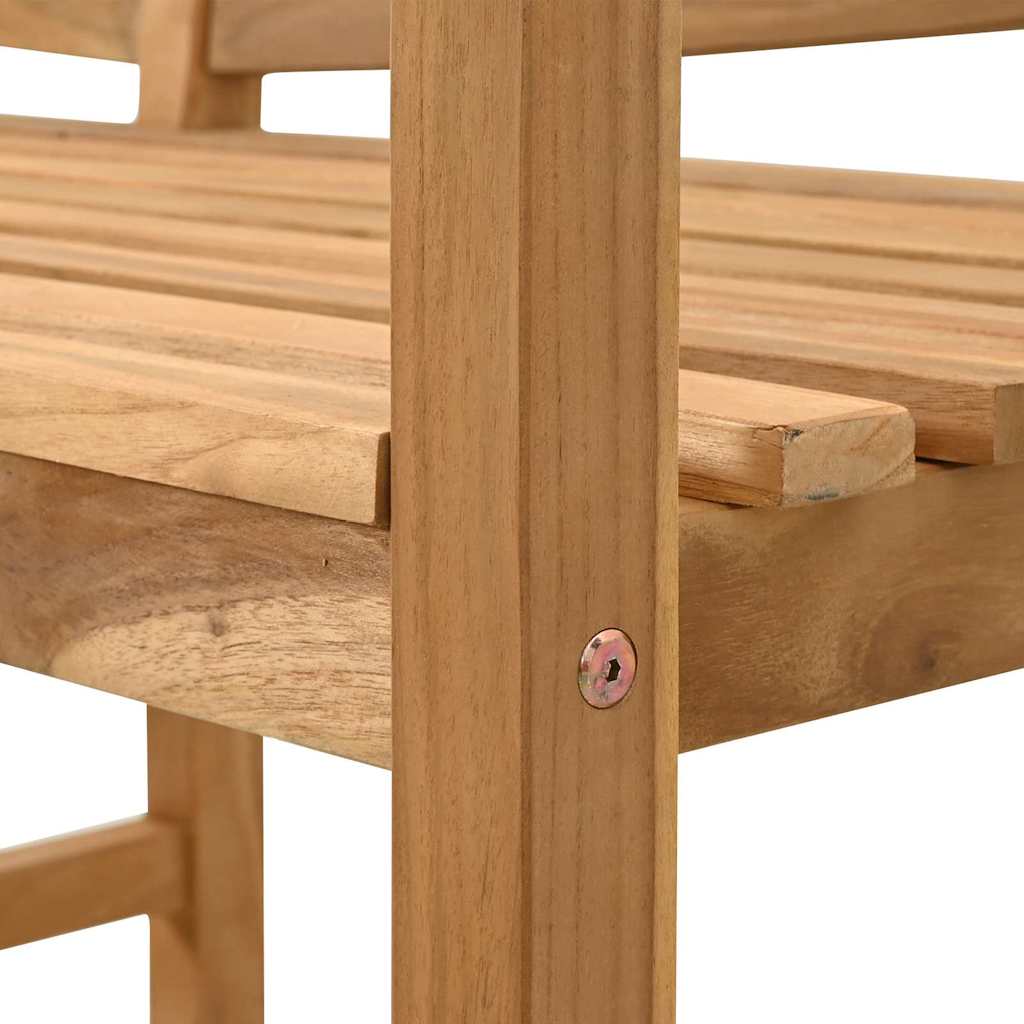 παγκάκι Καφέ 120 x 53,5 x 85 εκ Μασίφ ξύλο teak - Pakobazaar