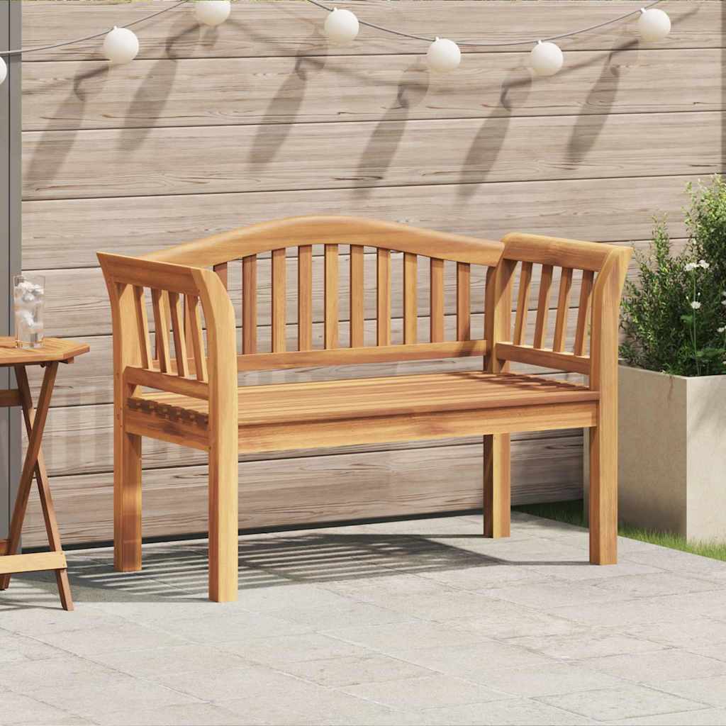 παγκάκι Καφέ 120 x 53,5 x 85 εκ Μασίφ ξύλο teak - Pakobazaar