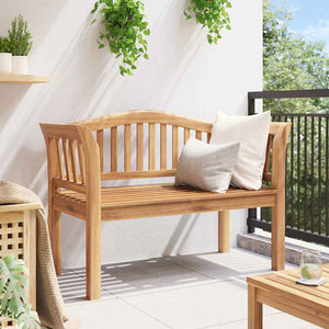 παγκάκι Καφέ 120 x 53,5 x 85 εκ Μασίφ ξύλο teak - Pakobazaar