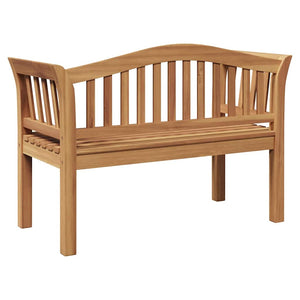 παγκάκι Καφέ 120 x 53,5 x 85 εκ Μασίφ ξύλο teak - Pakobazaar