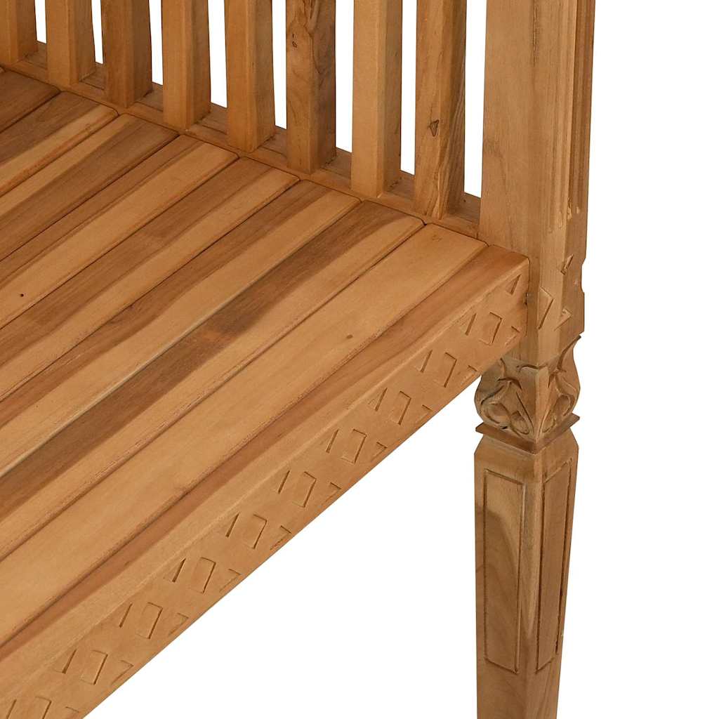 παγκάκι Καφέ 127,5 x 52 x 80 εκ Μασίφ ξύλο teak - Pakobazaar