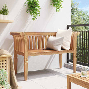 παγκάκι Καφέ 127,5 x 52 x 80 εκ Μασίφ ξύλο teak - Pakobazaar