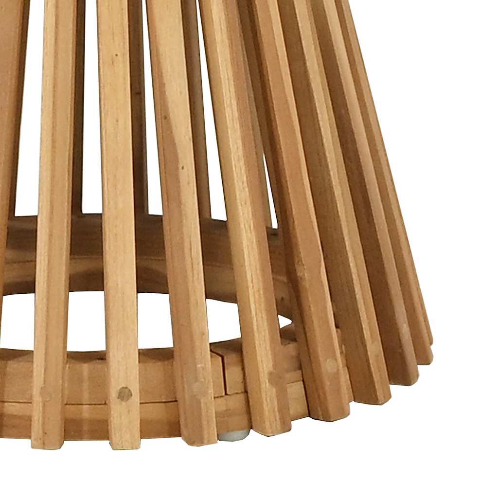 Τραπεζάκι Πλευράς Καφέ 50 x 50 x 49,5 εκ Στερεό Ξύλο Τίκ - Pakobazaar